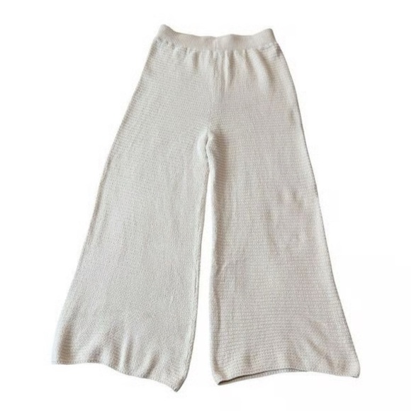 Sincerly Jules Pants - Cozy Cream Knit Pants